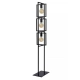 lafabryka.pl Lampa podłogowa 3xE27 black LUUK 00726/03/30 Lucide